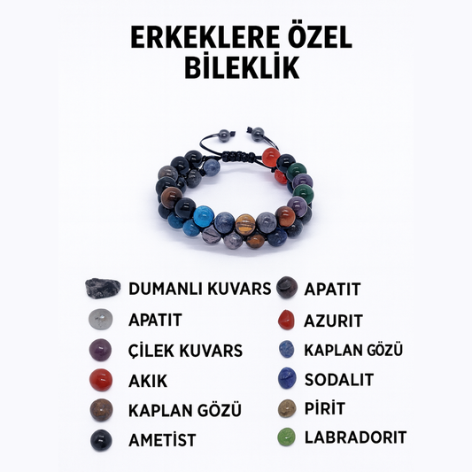 Erkekler İçin Özel Tasarım Bileklik
